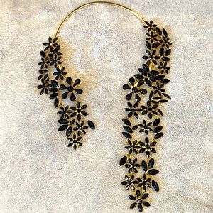 Black & gold necklace
